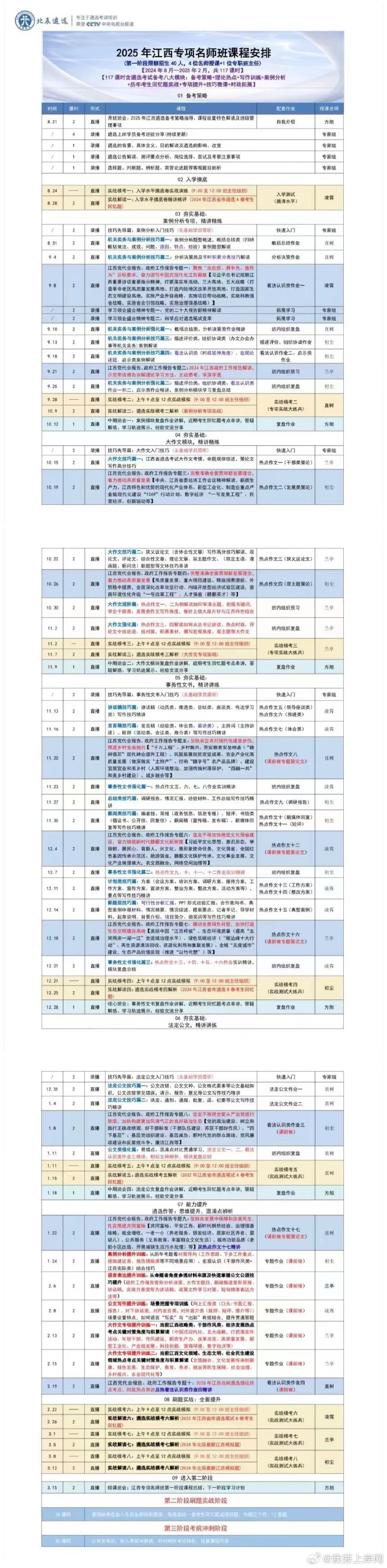 2025北辰遴选江西专项名师班