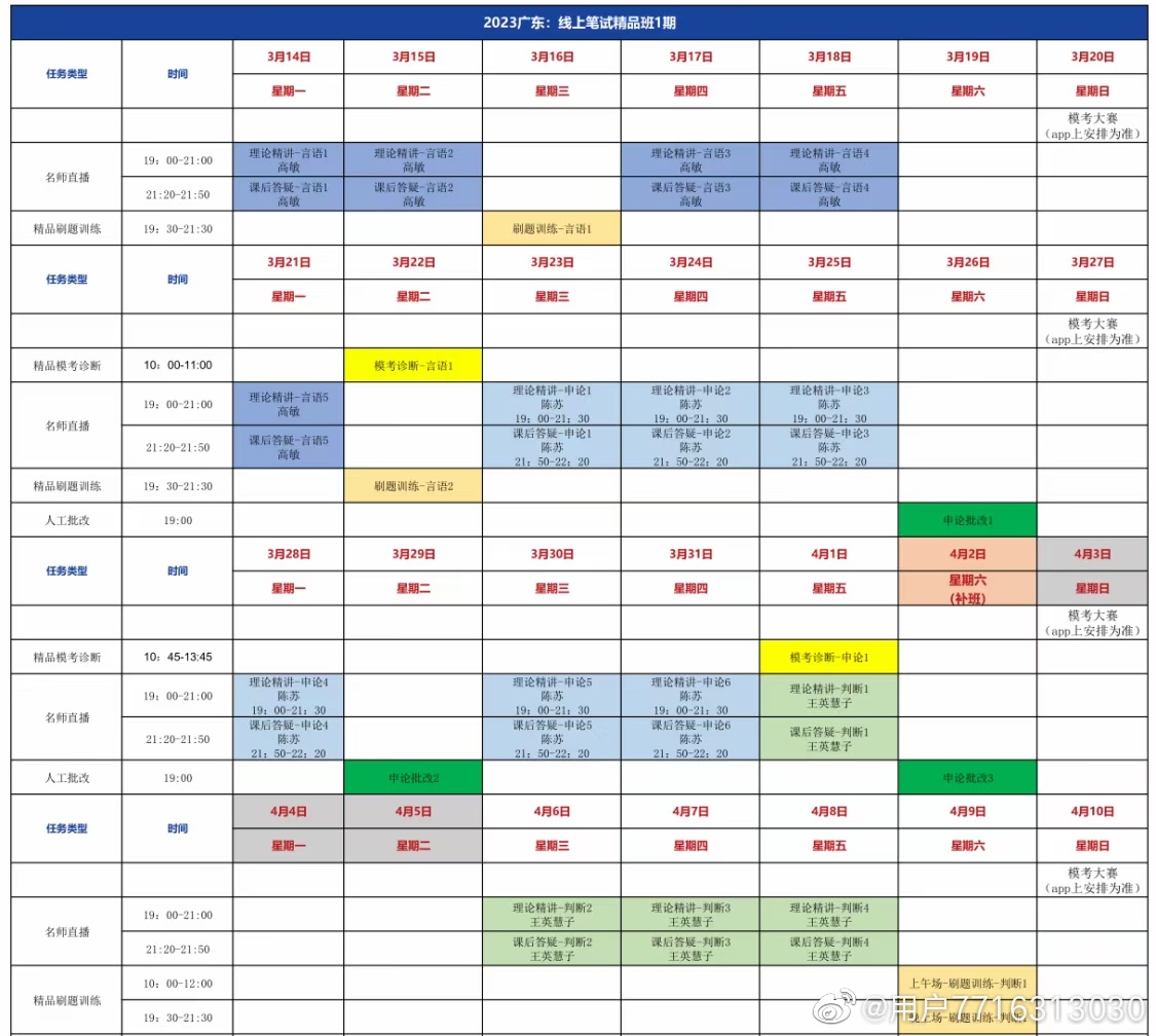 2023广东省考精品系统班1期